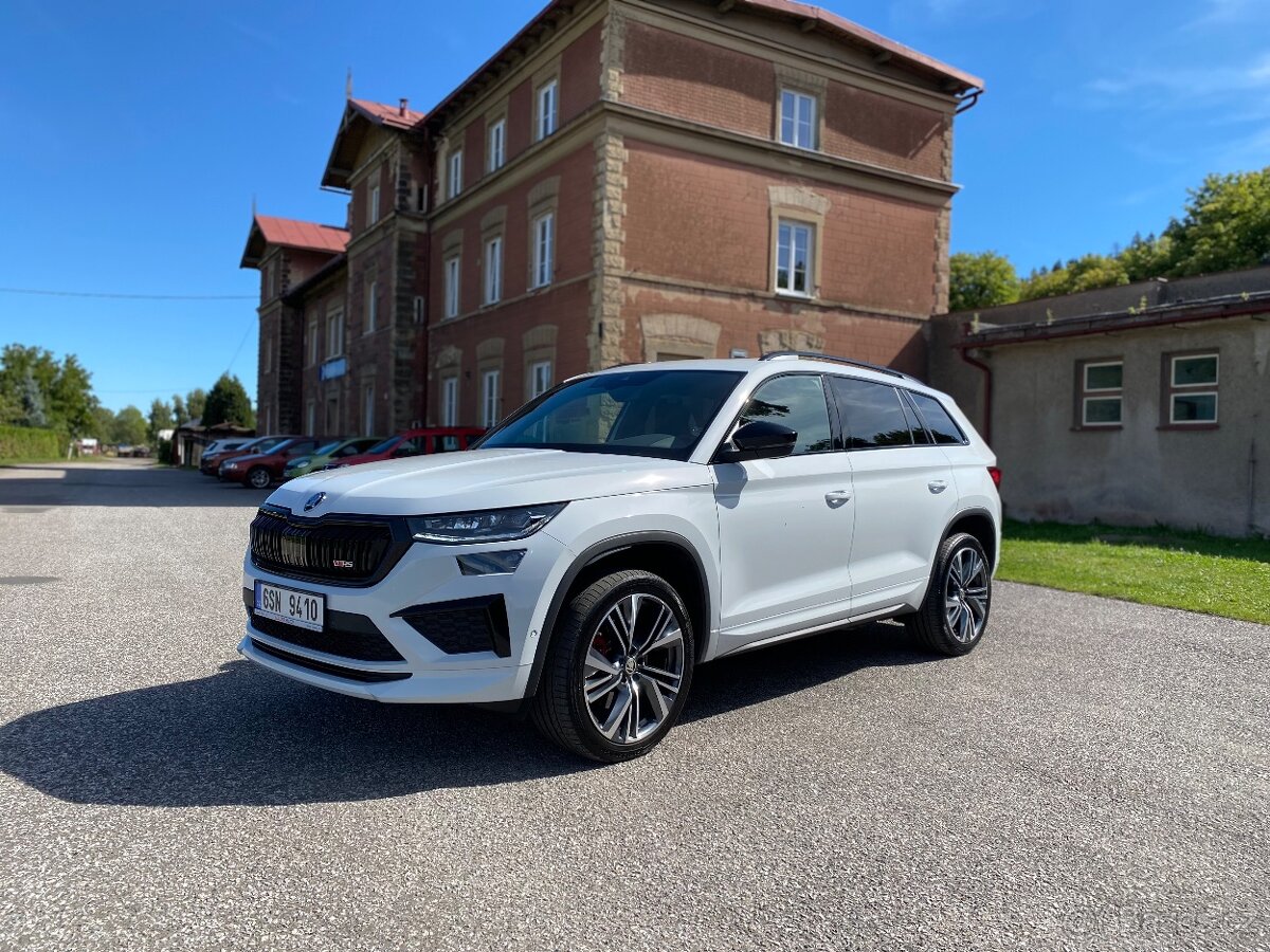 Prodám Škoda Kodiaq RS 2.0 tsi 180kw 4x4 DSG NÁJEZD 23tkm