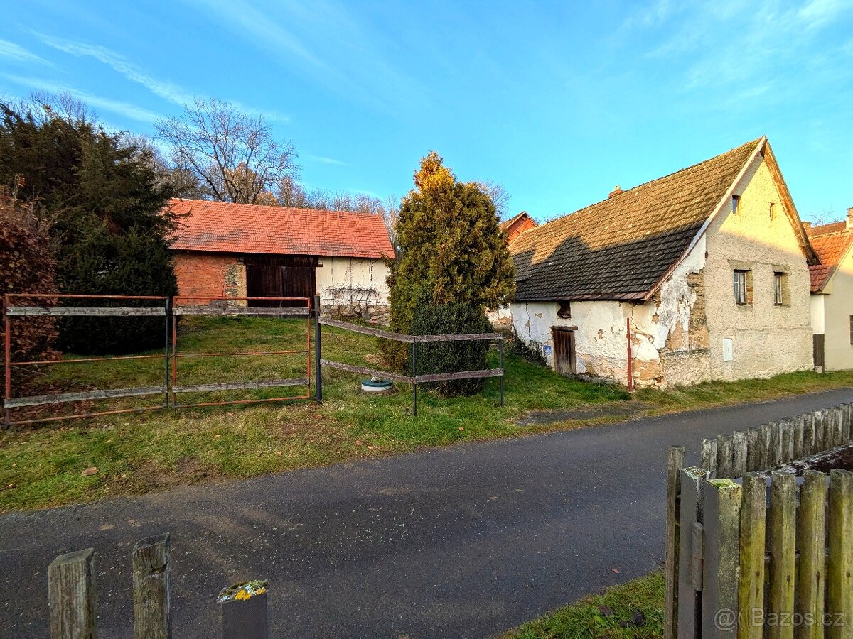 Usedlost v srdci přírody turistické oblasti Toulava