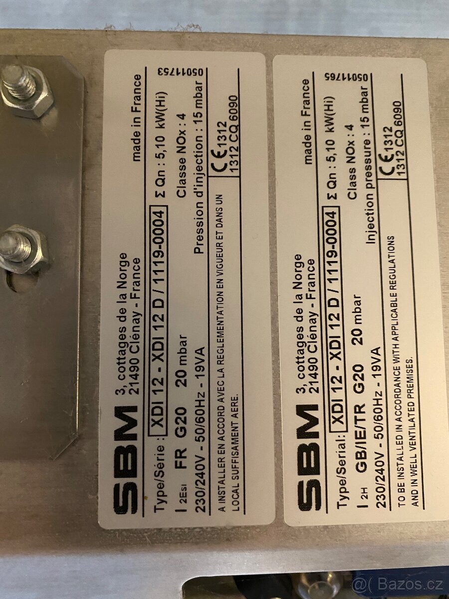 Plynové topidlo SBM XDI 12 (5,1 kW)