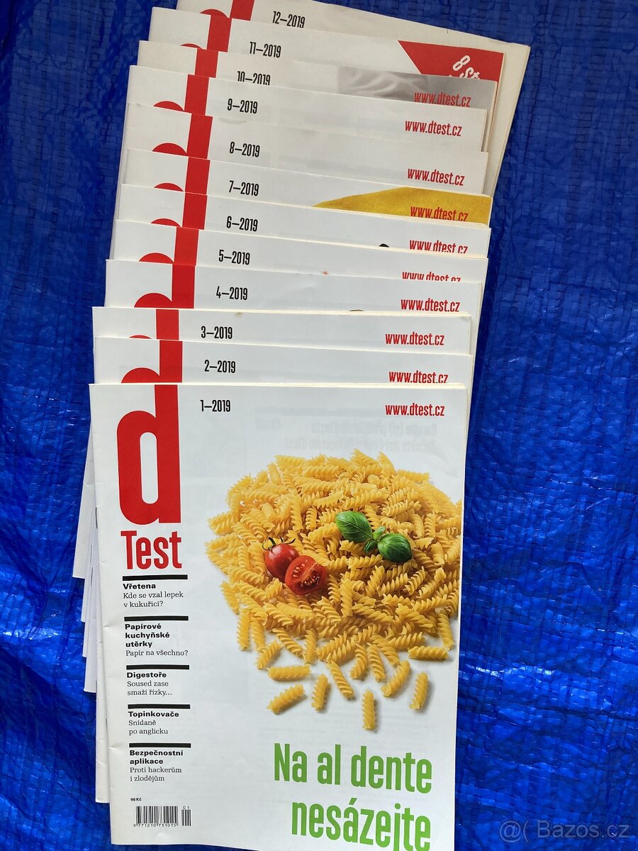 Časopis dTest komplet rok 2019