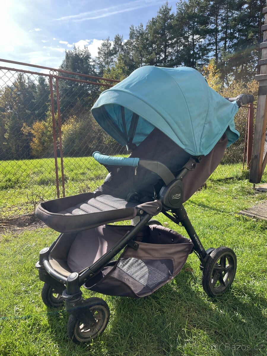 Britax B-Motion 4 Plus Lagoon + prislusenstvi Pinkie