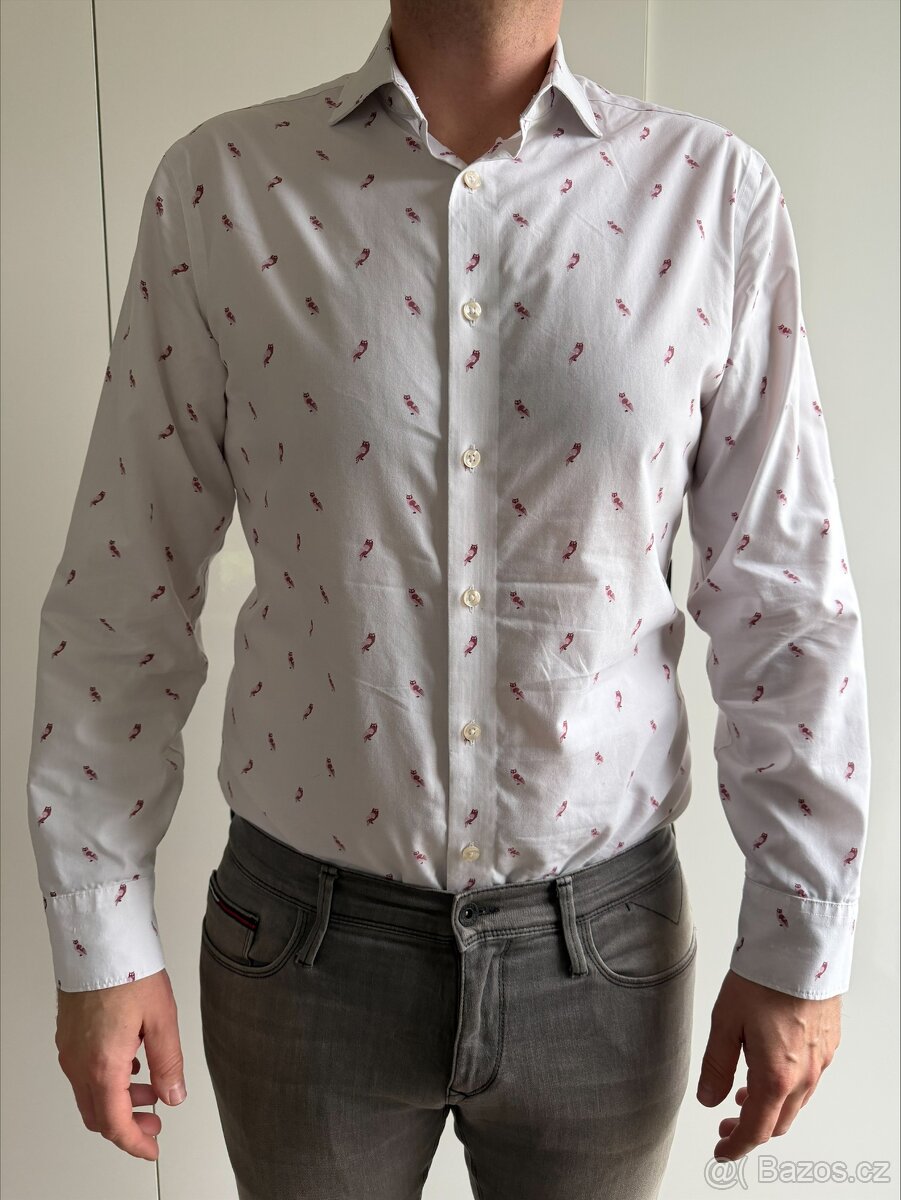 Pánská košile Charles Tyrwhitt, sova