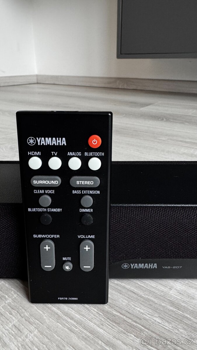 Soundbar Yamaha YAS-207 (subwoofer)
