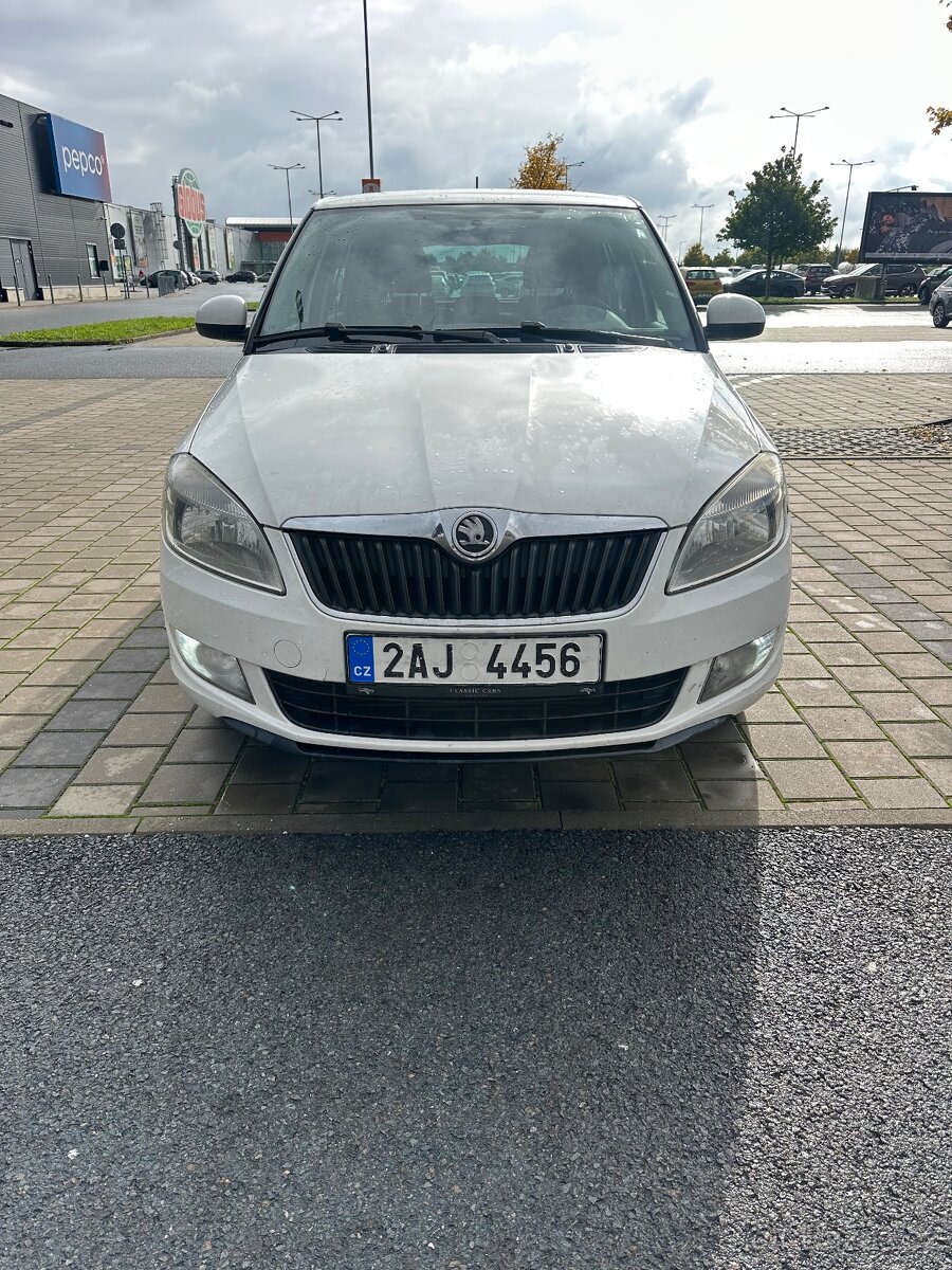 Škoda Fabia 2 1.6tdi facelift po servisu