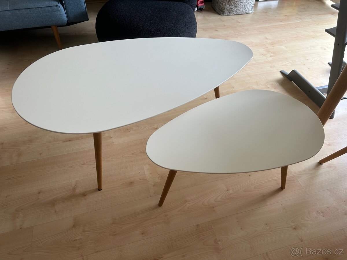 Konferenční stůl sada 2ks