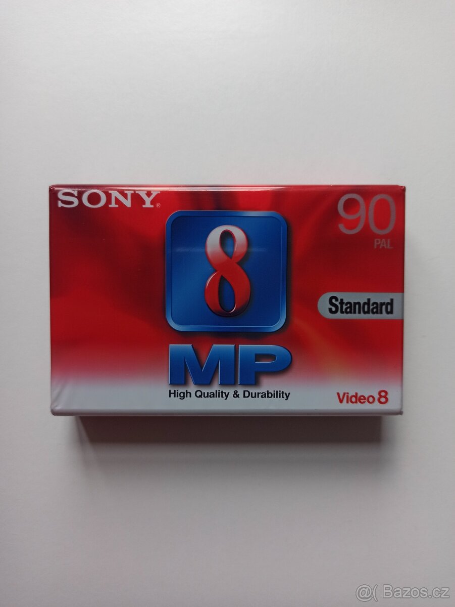 kazeta SONY MP 8 90min (videokazeta)