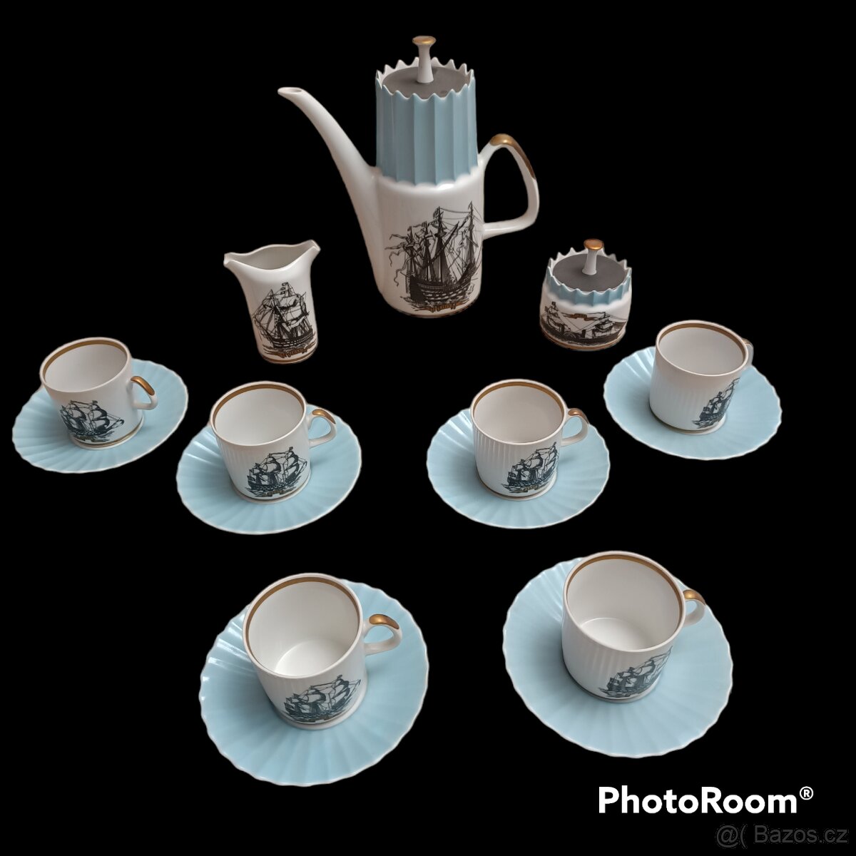 Starožitnost: Porcelánová souprava Březová