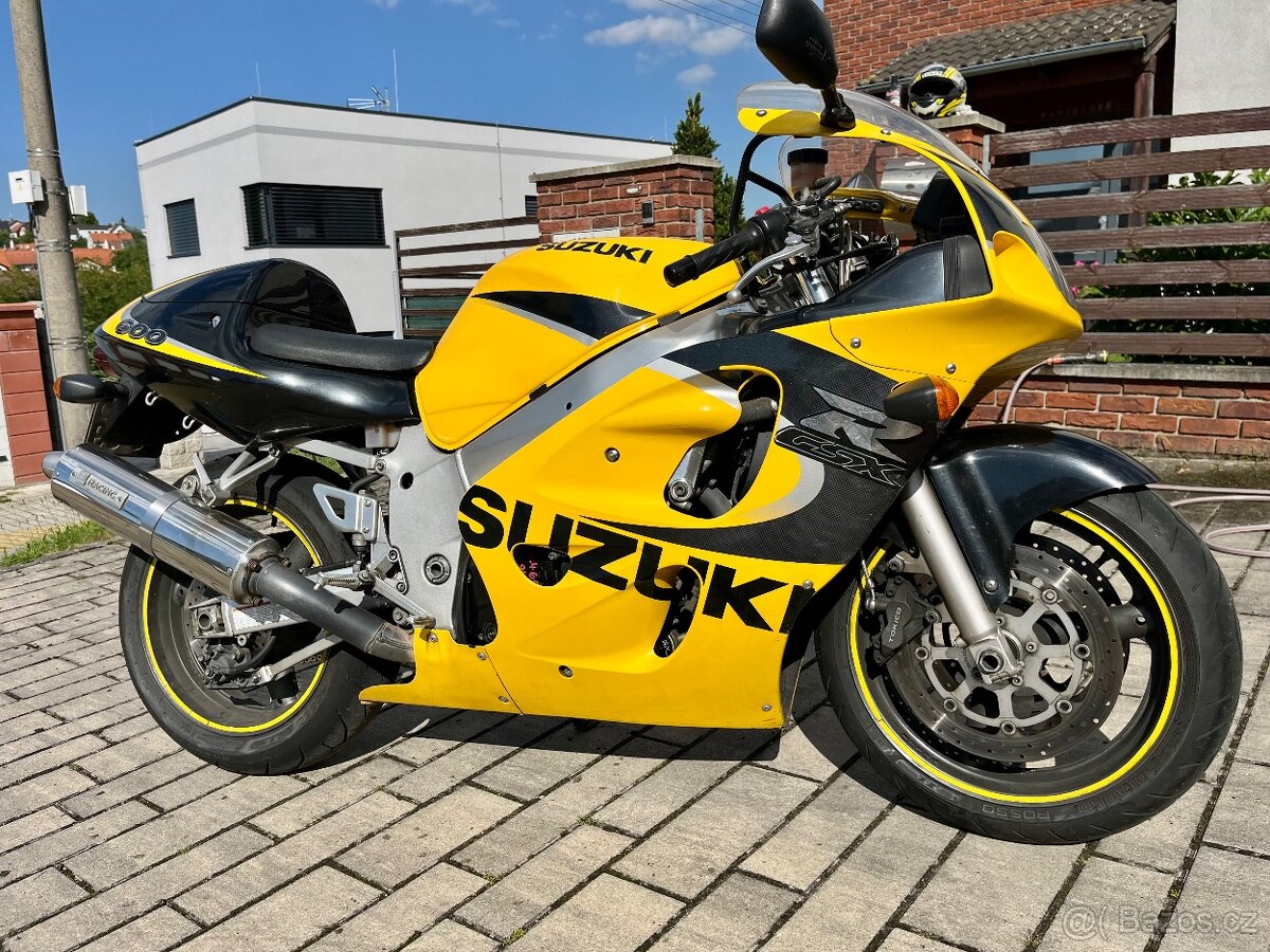 Suzuki GSX-R 600 ,ČR nová, první majitel 49.000km