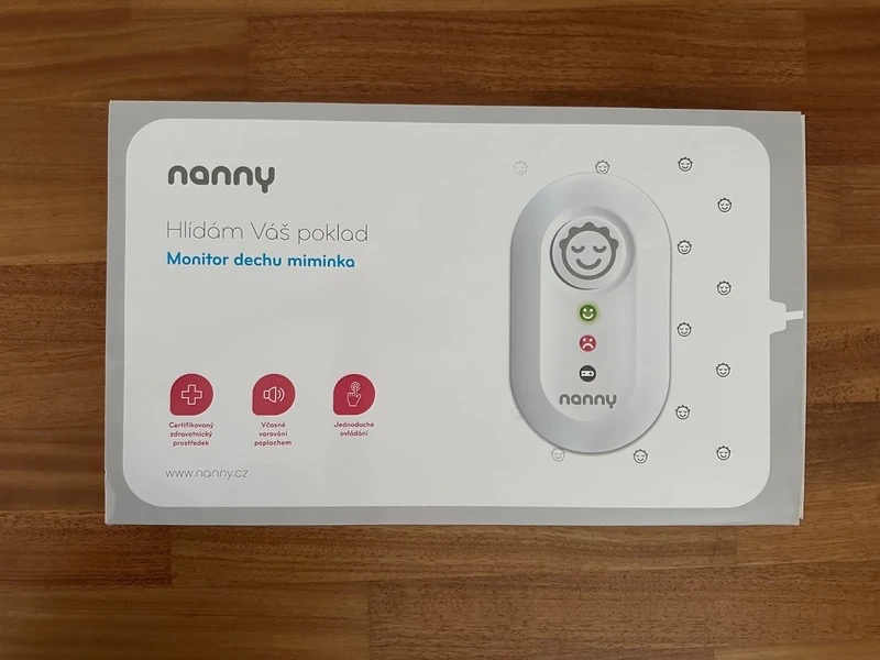 Monitor dechu Nanny Jablotron