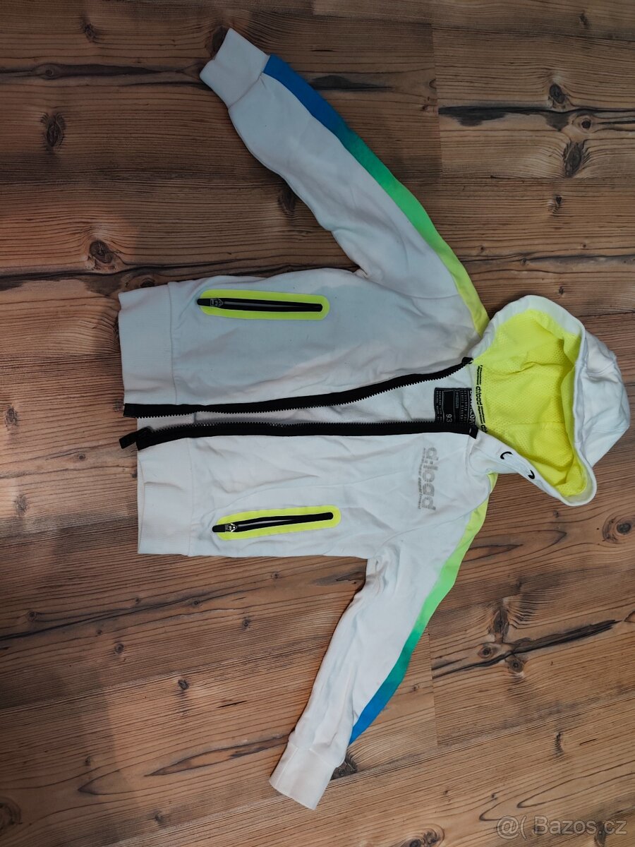 Bílá neon mikina Diload 122-128