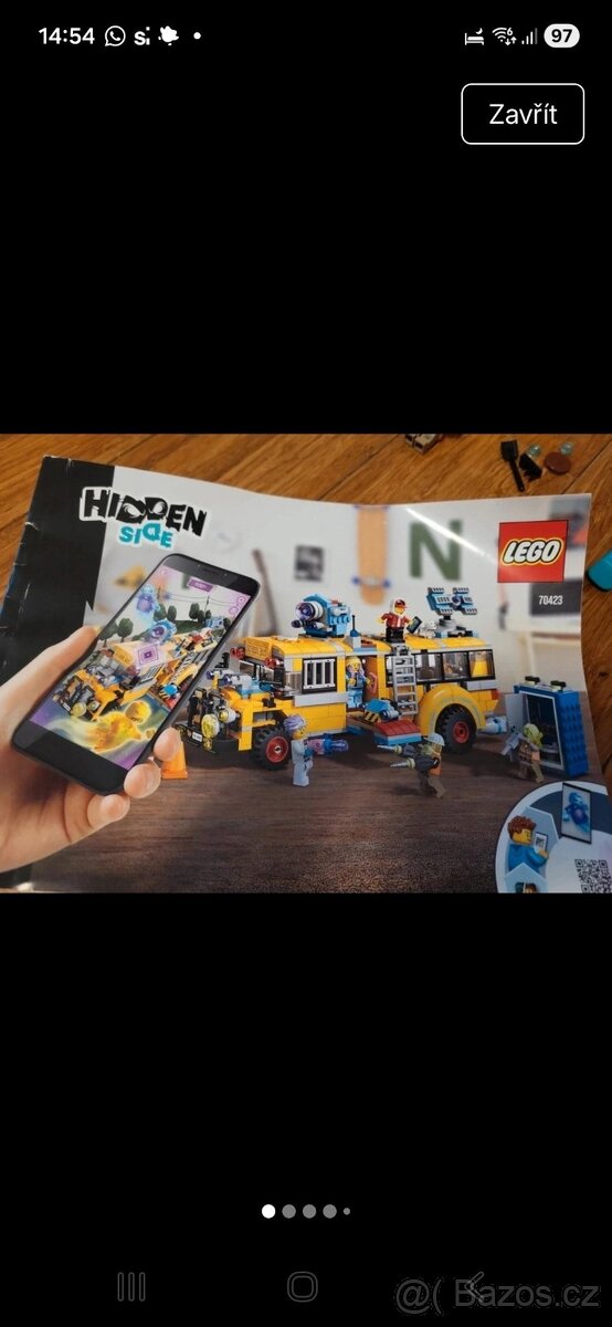 LEGO HIDDEN SIDE 70423 Paranormální autobus