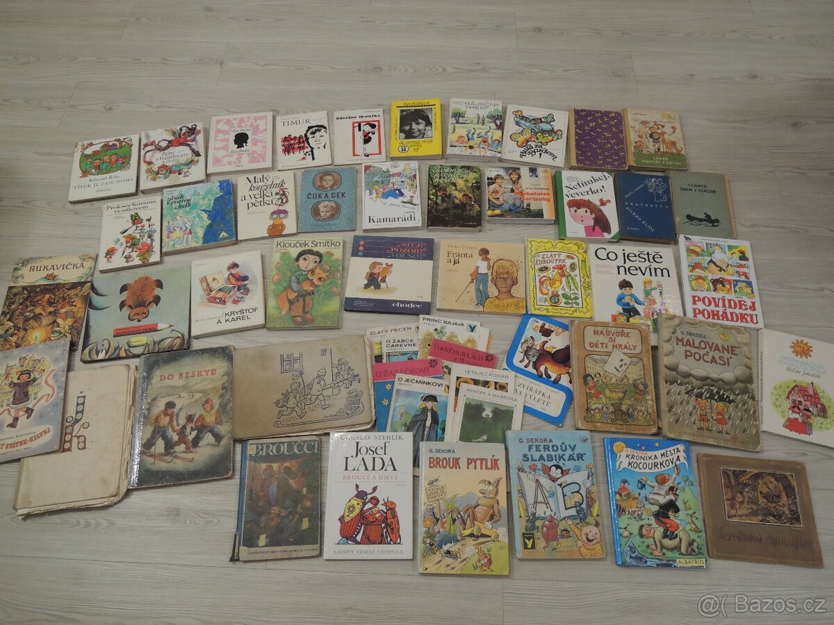 Dětské staré knihy