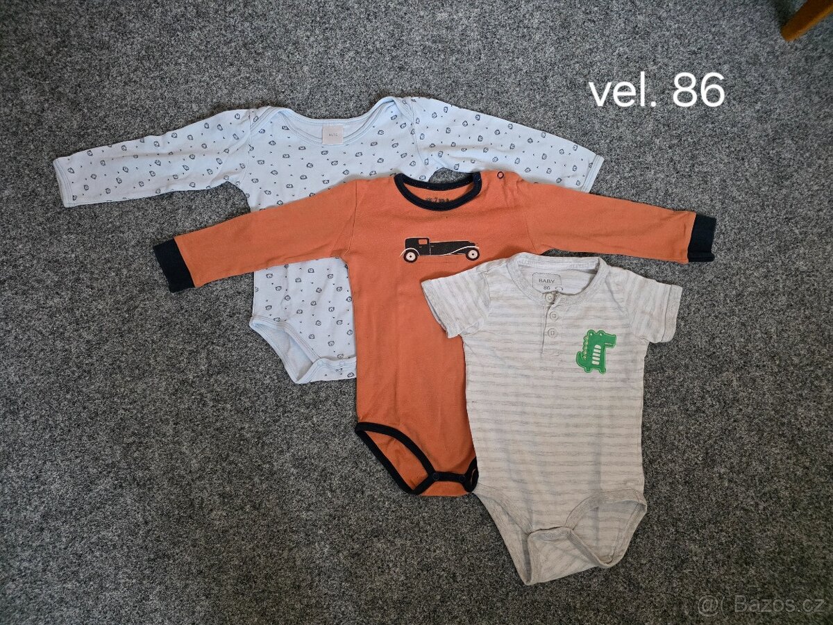 Dětské oblečení vel. 80, 86