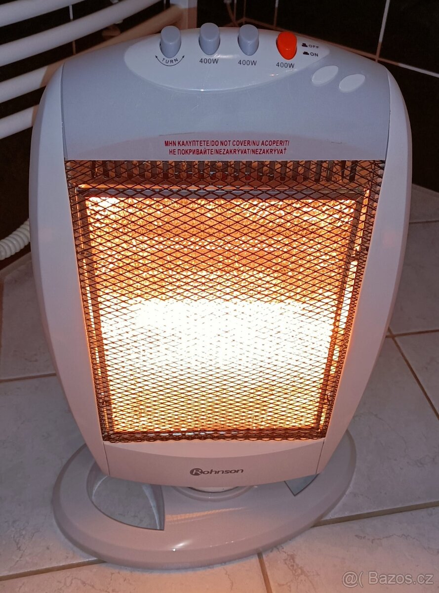 Halogenový elektrický zářič