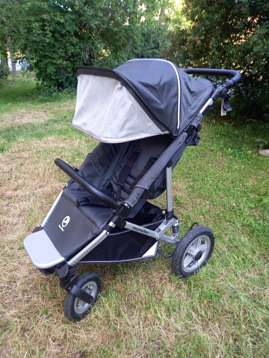 Kočárek Easywalker Qtro Plus Platinum