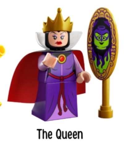 LEGO minifigures - Disney 100 královna