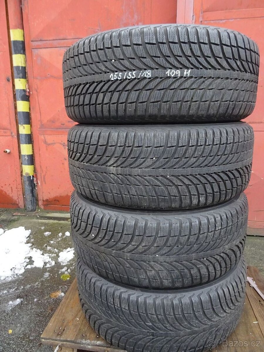 Zimní pneu Michelin Latitude Alpin, 255/55/18, 4 ks,6 mm