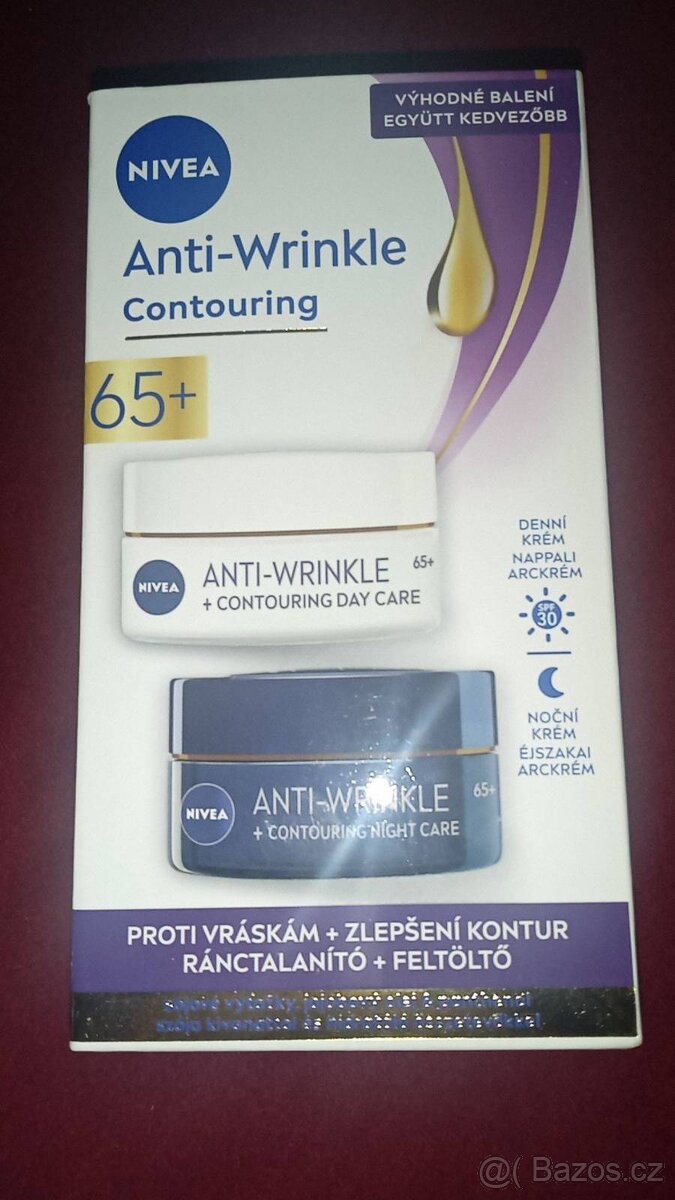 NIVEA krém denní a noční pro věk 65+