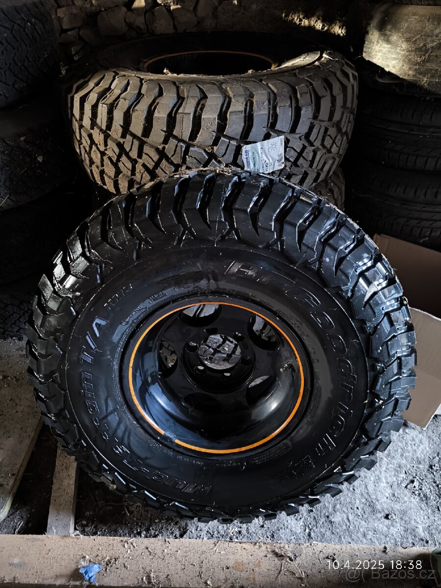 Prodám kompletní kola BFGoodrich Mud Terrain TA KM3