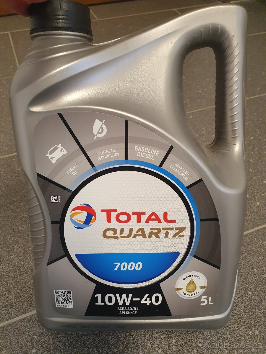 Olej Total Quartz 7000, 10W-40