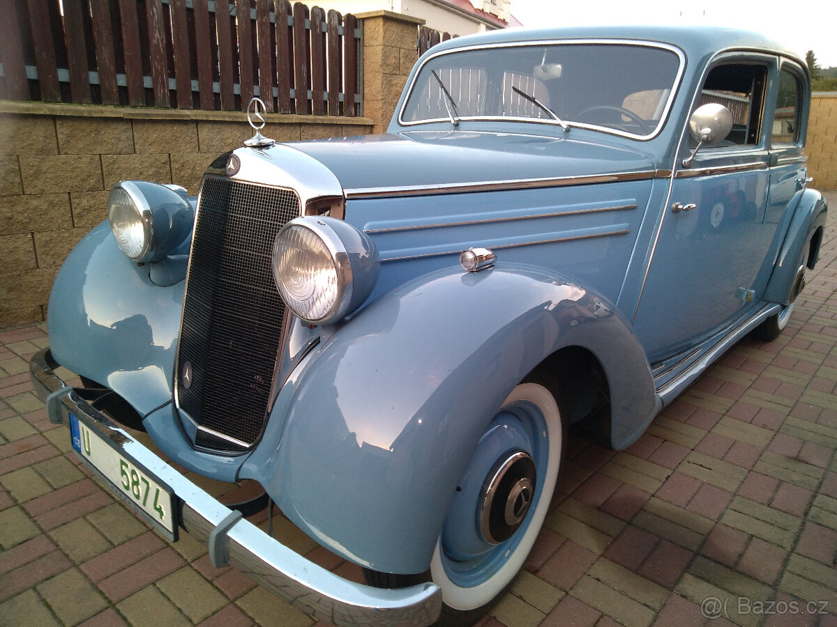 Mercedes 170 SD diesel-r.v.1953 komplet-renovace