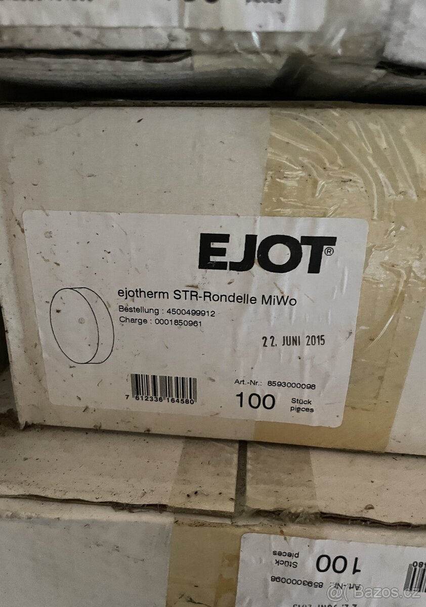 Zátka minerální 65 mm - Ejotherm str-rondelle miwo