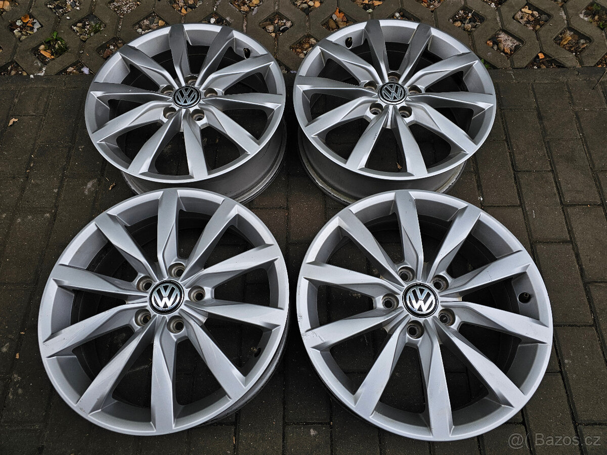 ALU disky kola 5x112 VW R17  Golf ET48 5G0  Octavia Škoda