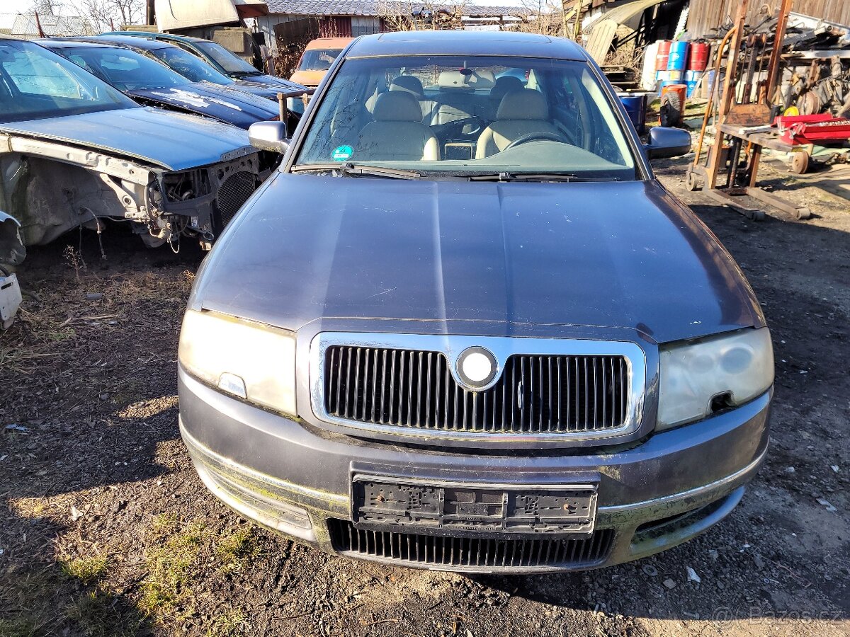Prodám díly z Škoda Superb 2,5 120kW,2004, BDG