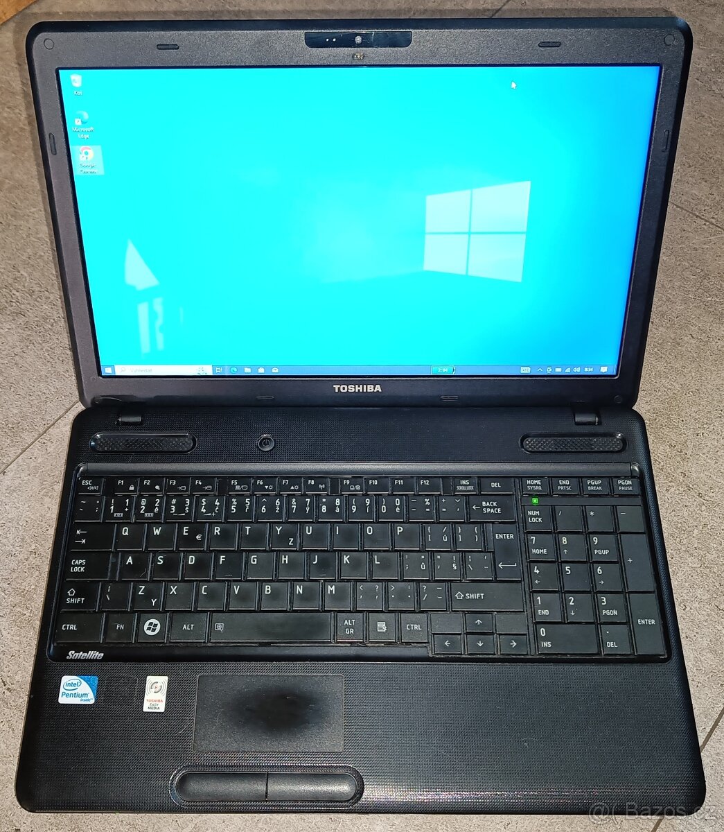 Toshiba Satellite C660-1CN,CPU P6200,WIN 10,HDD 500GB,RAM 4G