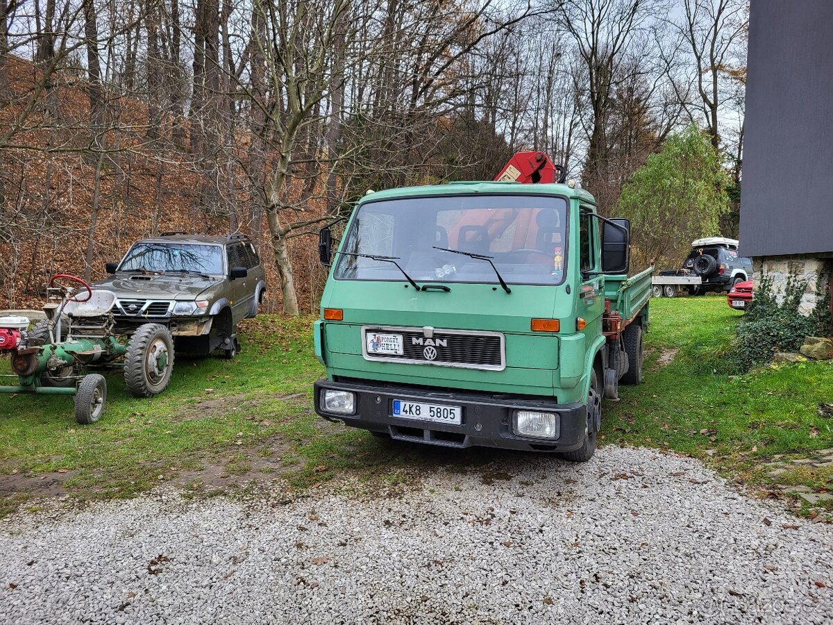 Man 8.150 třistrany sklapeč