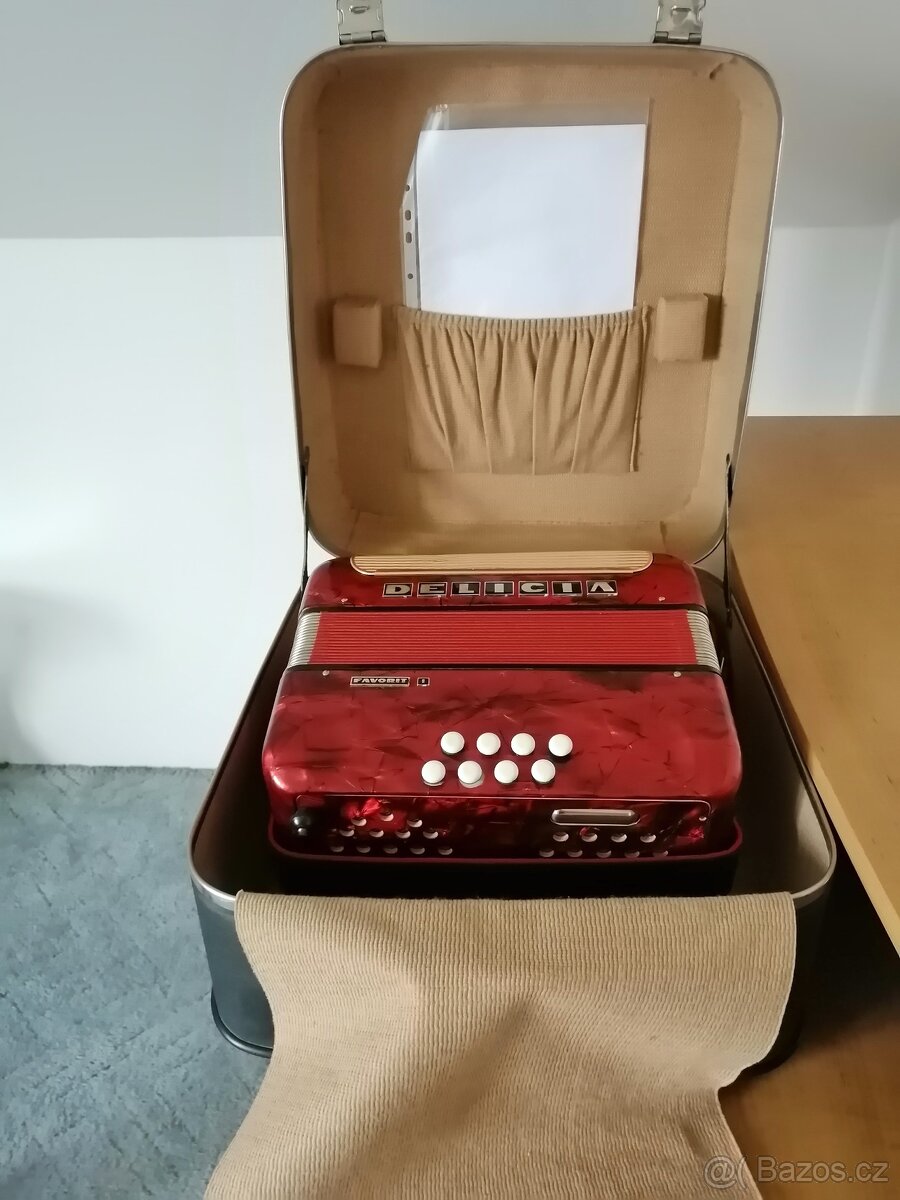 Tahací harmonika Delicia