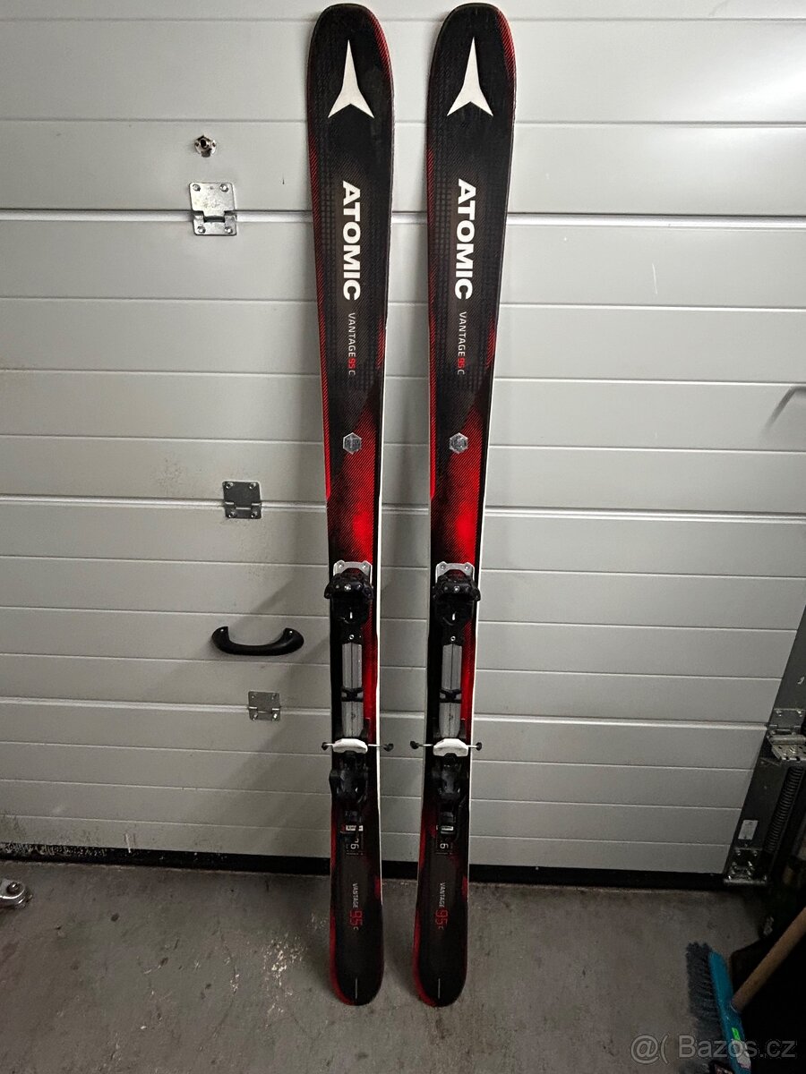 Skialpy vintage 95C s pasy