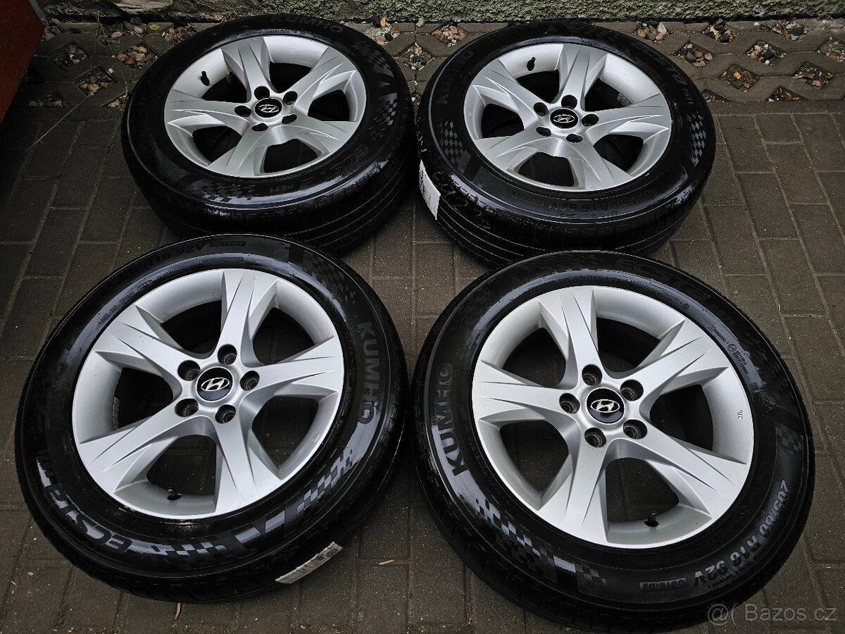 ALU letní kola disky Hyundai I40 R16 5x114,3 ET40