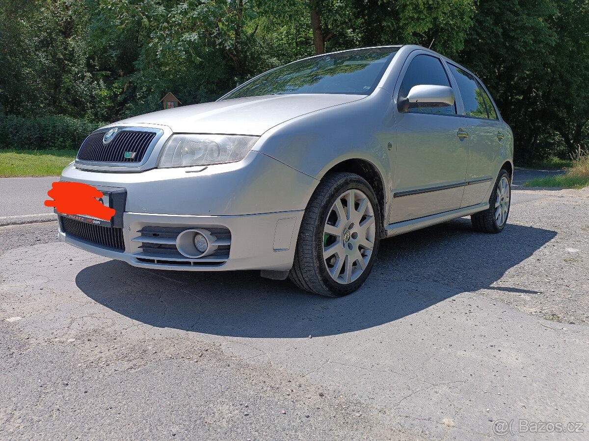 Škoda Fabia RS 1.9 TDi nájezd 183 000 km