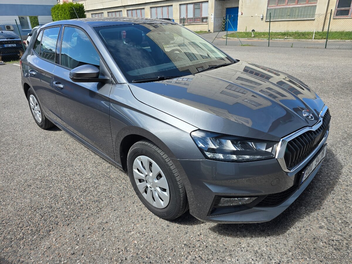 Škoda Fabia 4 1.0MPi,Ambition.ČR 2022.Najeto 45t.km.Pojízdné