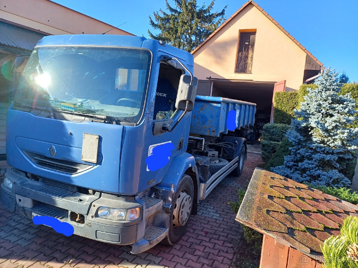 Nosič kontejnerů 18t, Renault midlum