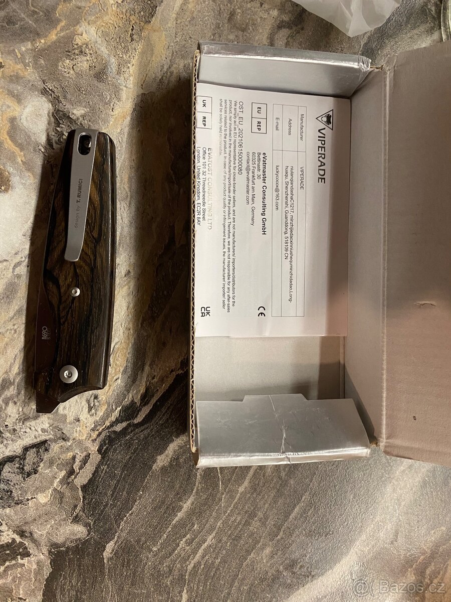 Zavírací nuž Viper VIPER DAN 2 ZIRICOTE WOOD