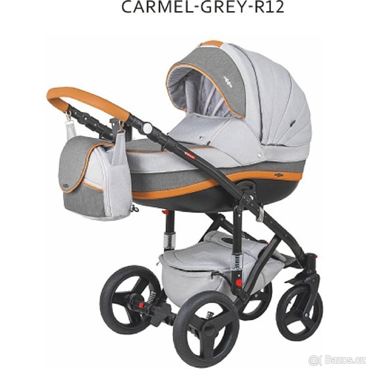 Kočárek Adamex carmel-grey