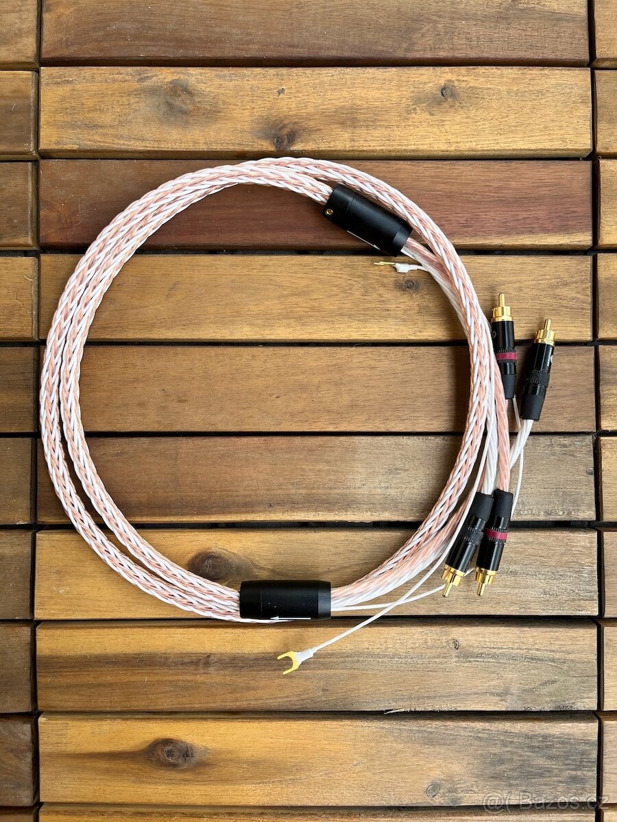 Audiocrast 8TC PHONO – Prémiový audio kabel pro gramofony
