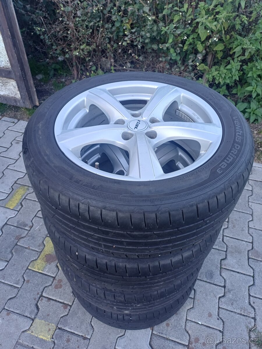 Prodám alu kola Rial ,5x112, R17