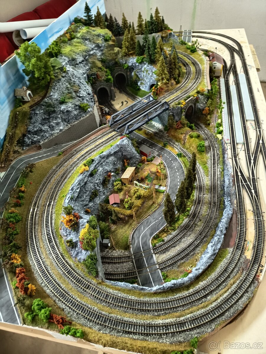 Rozestavěné kolejiště TT