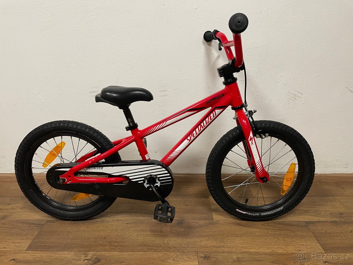Dětské kolo Specialized Hotrock 16” červené