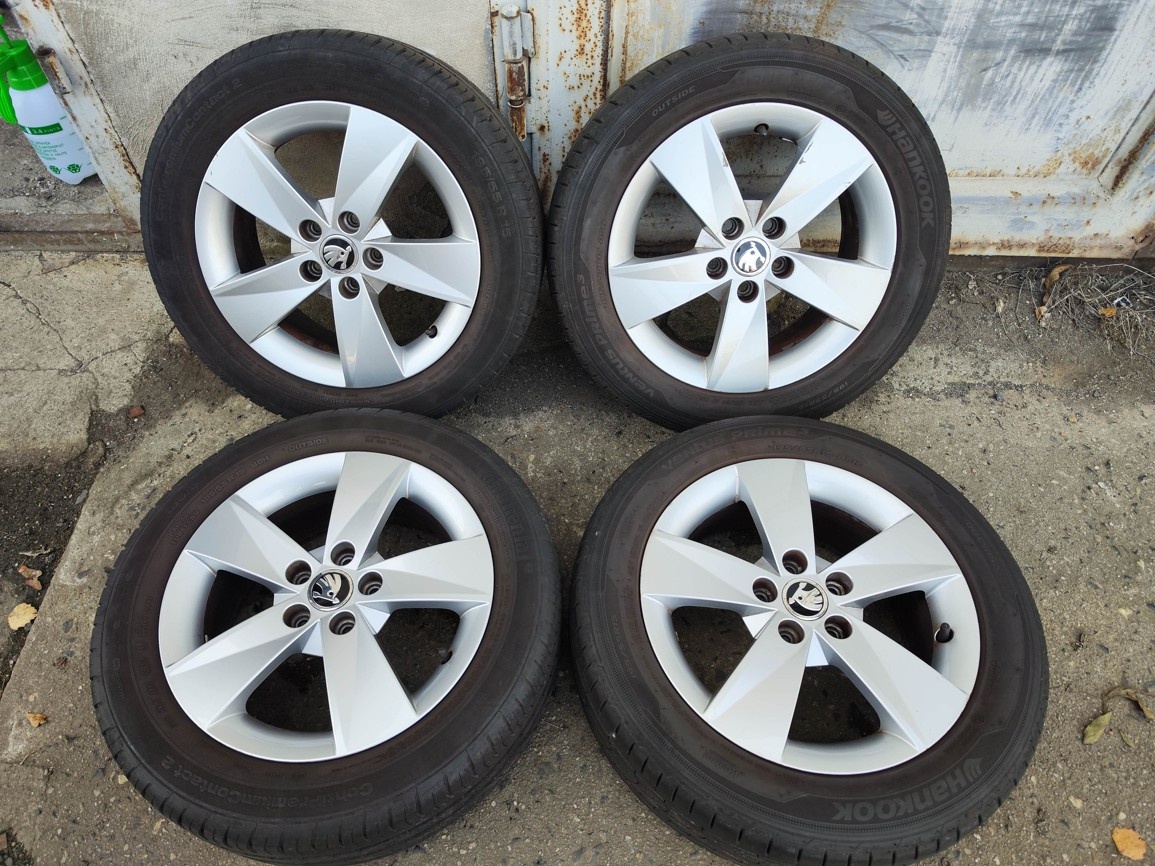 15"letní alu sada Rotare 5x100 origo Škoda Fabia Ibiza Polo