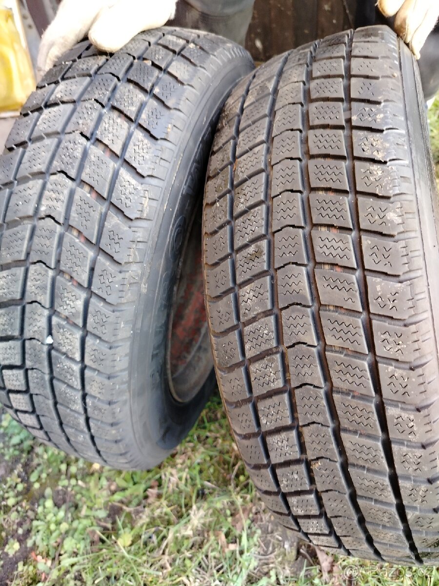4x Zimní kola 165/70 R13
