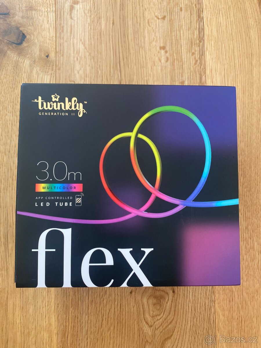 Twinkly - LED RGB Stmívatelný pásek FLEX 300xLED 3 m Wi-Fi
