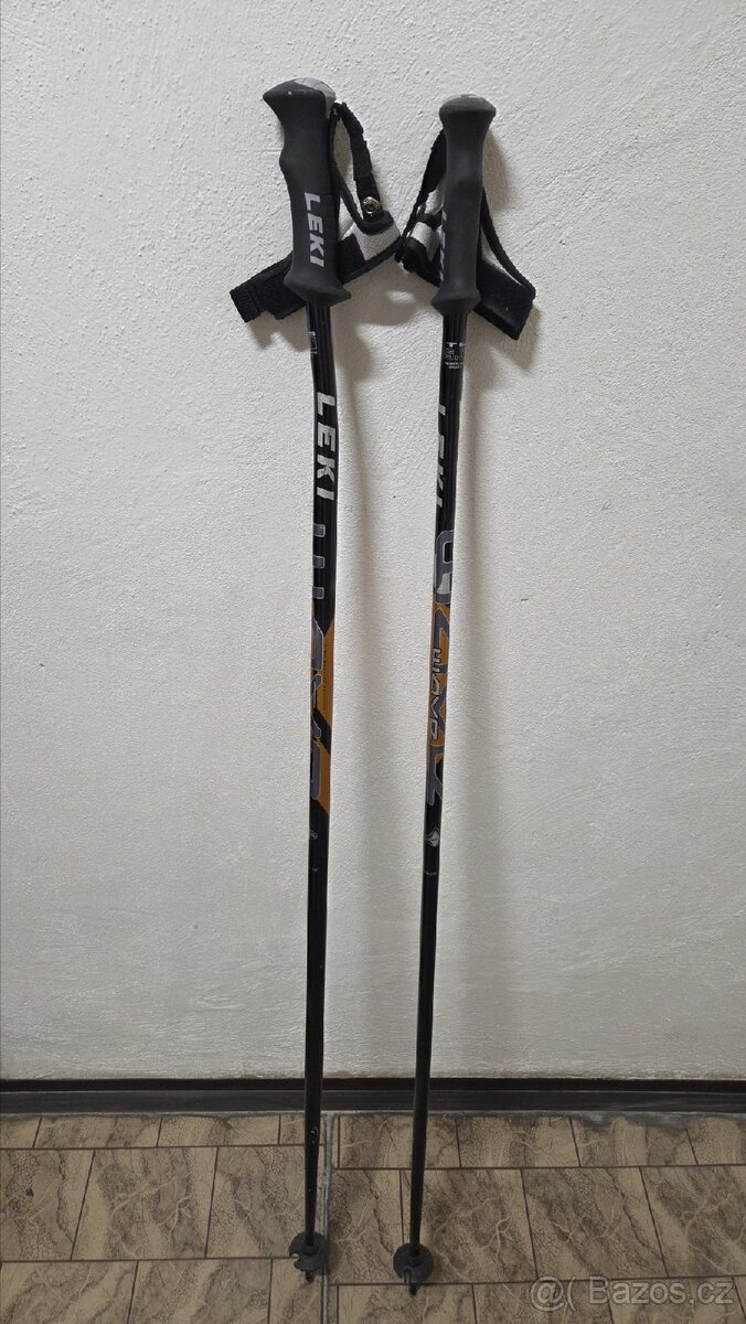 Sjezdové hole Leki 130 cm