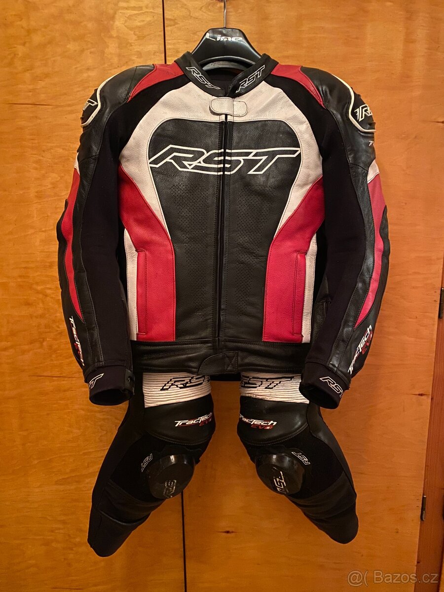 Motokombinéza kožená RST TracTech EVO2 (vel. 50)