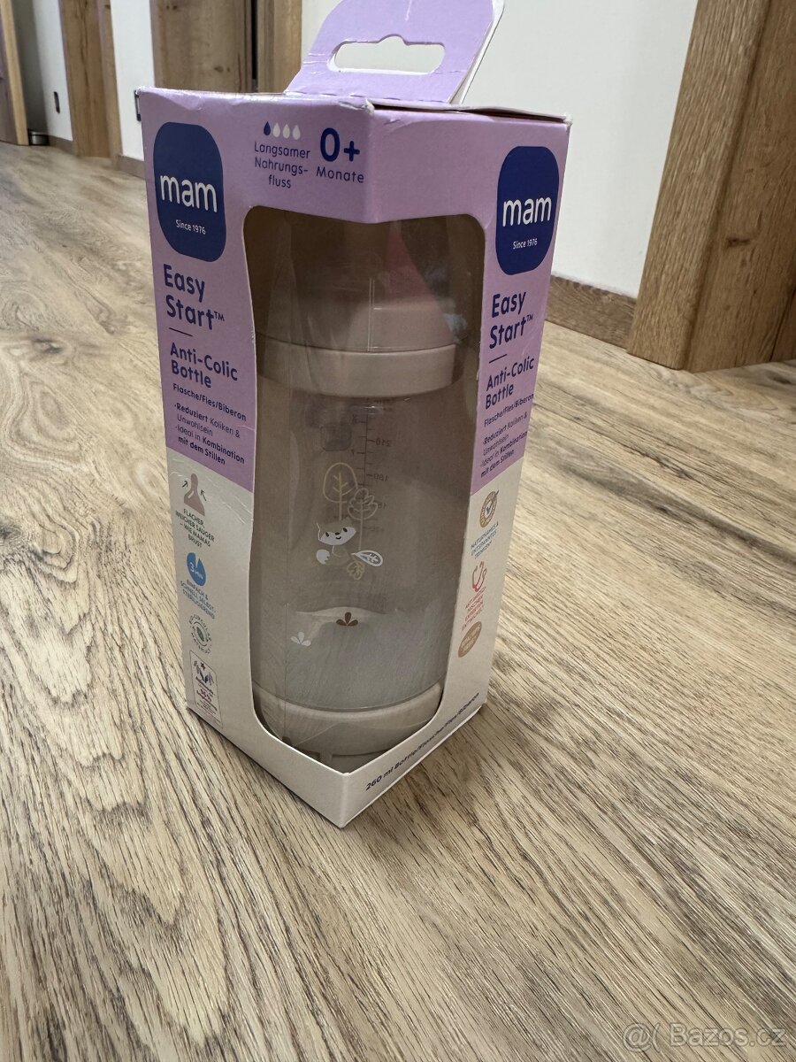 Lahvička MAM anticolic 180,- Nepouzité