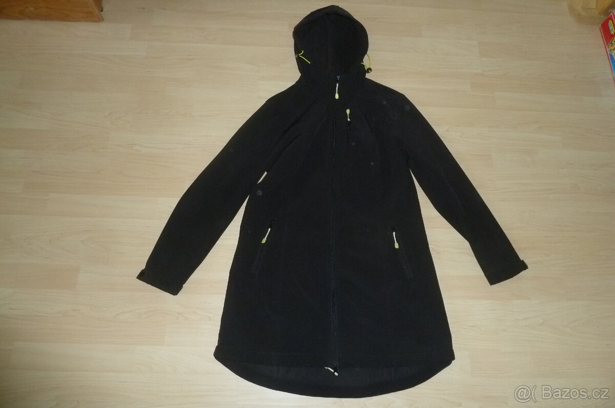 Dámská softshellová parka kabát vel. cca M-L