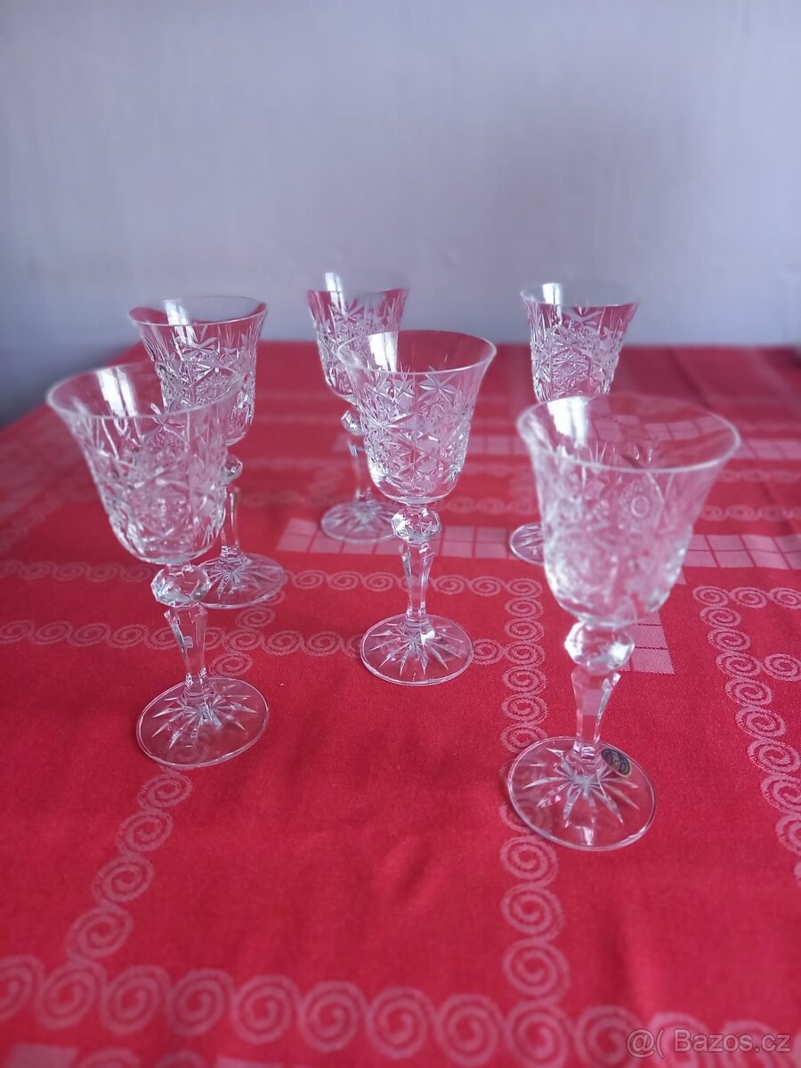 Sada 6 sklenic